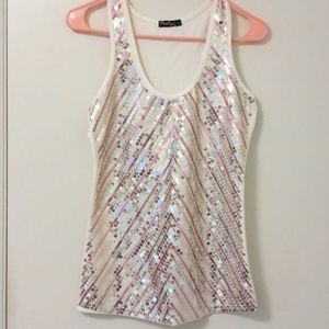 Sequin Tank Top